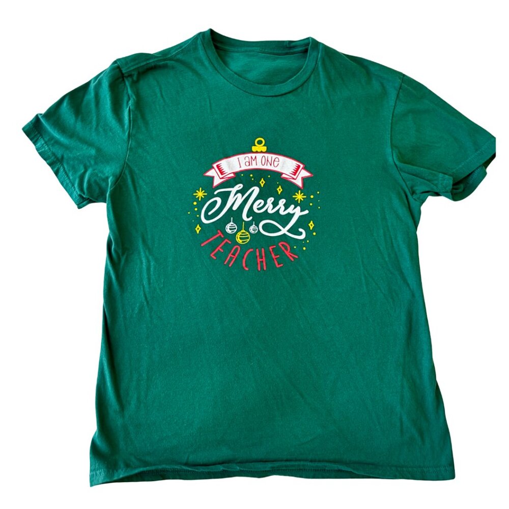 Women's Christmas Teacher T-Shirt